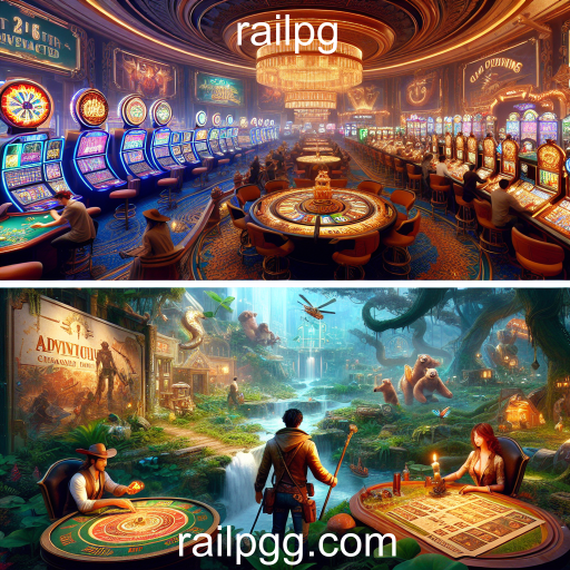 Explorando Mundos: A Magia dos Jogos de Aventura no railpg